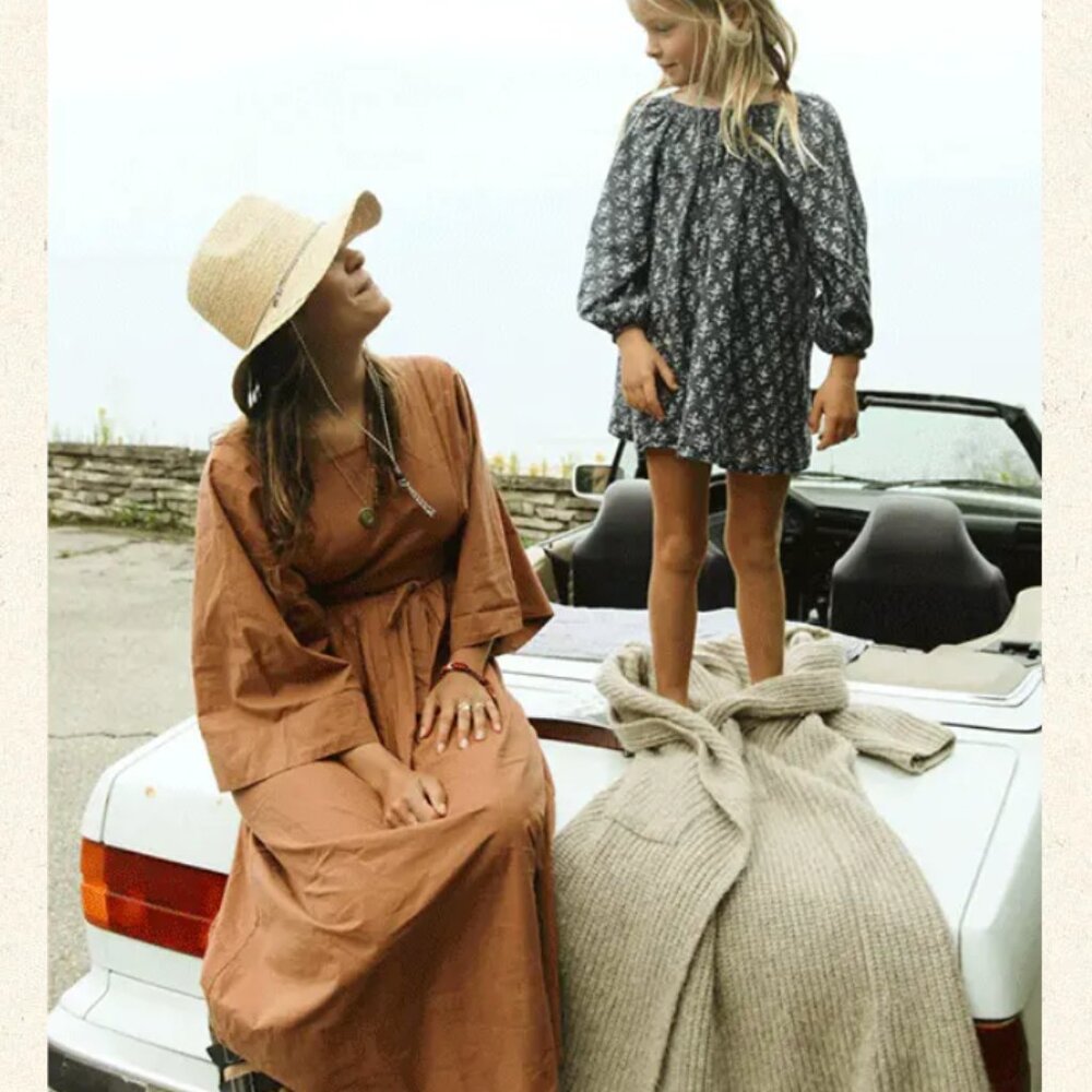 NWOT DOEN Women's Pacha Duster Oatmeal Size M Sweater Cardigan - Picture 7 of 15